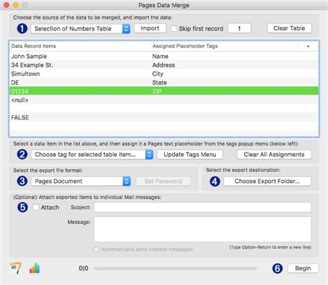 Mail Merge Automation Mac