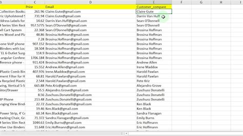 Mail Merge in Excel for Mac