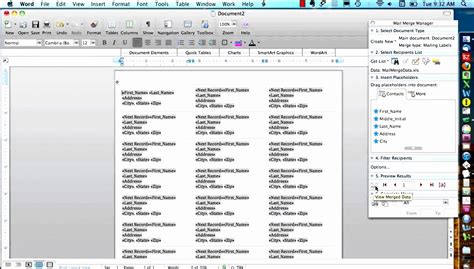 Mail Merge Excel Mac Image 10