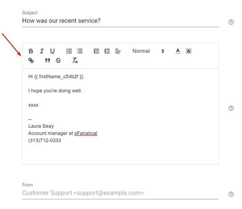 Creating a Mail Merge Template