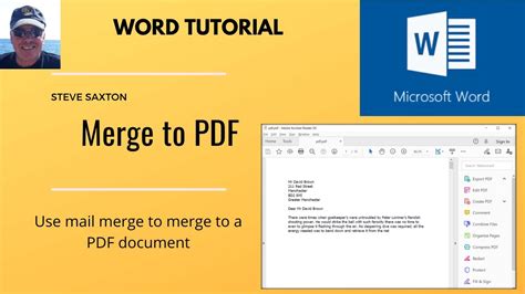 Mail Merge to PDF Example 3