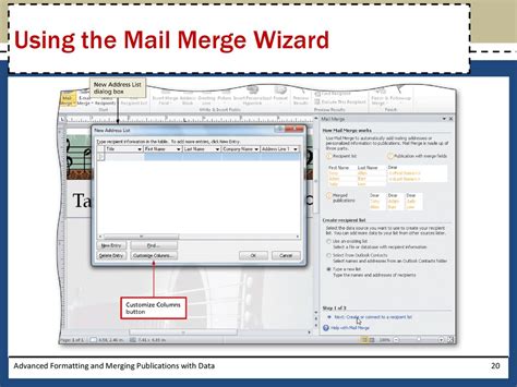 Mail Merge Wizard