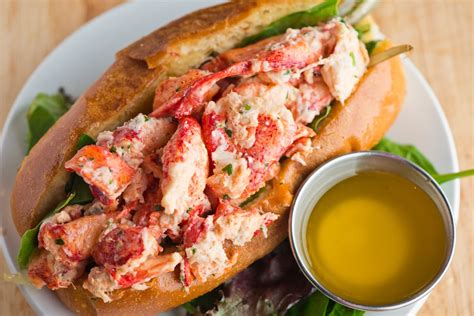 A delicious Maine lobster roll sub