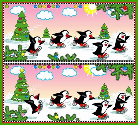 Tips for Making Christmas Spot the Difference Games More Challenging