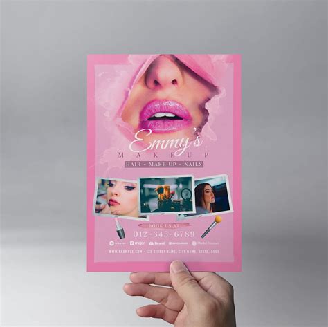 Makeup Artist Flyer Template 2