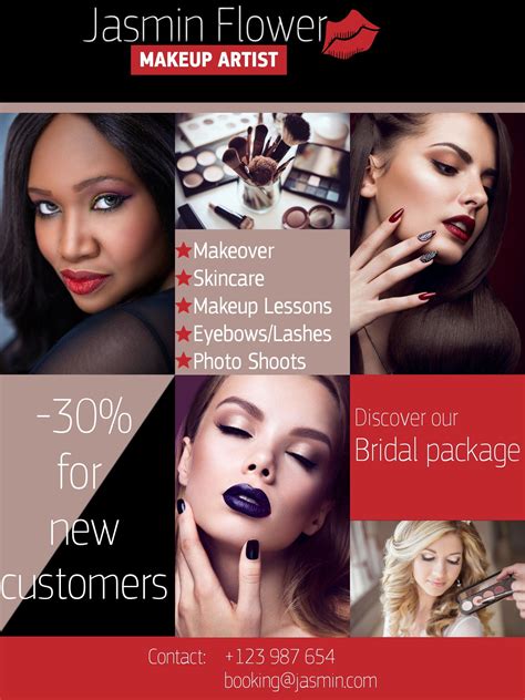 Makeup Artist Flyer Template 8