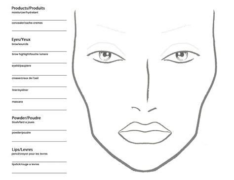 Makeup Template Example 2