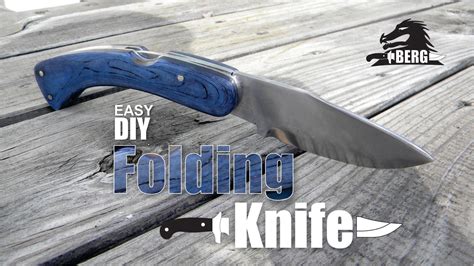 Steps for making a folding knife