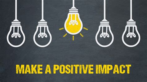 Making a Positive Impact