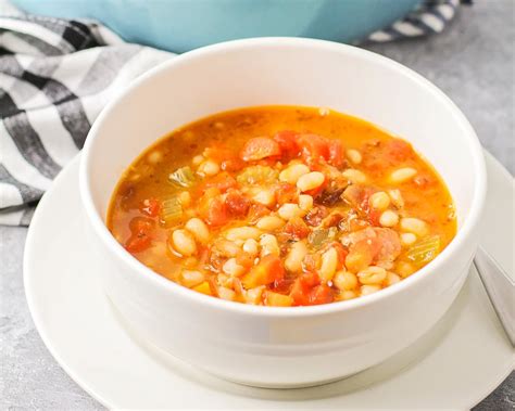 Making Navy Bean Soup