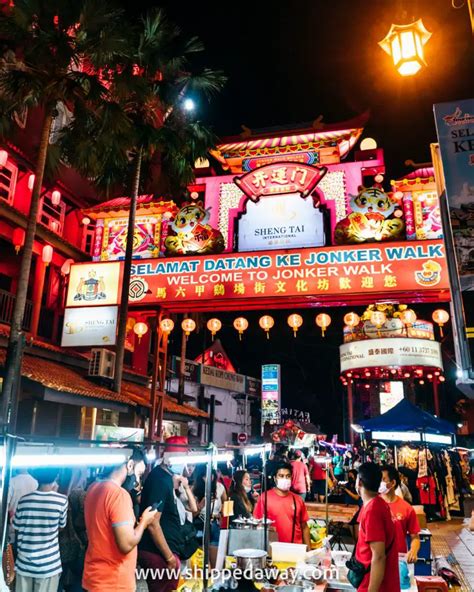 Night market in Malacca