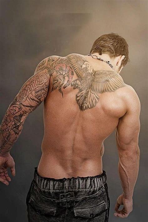 Male back tattoo ideas and inspiration