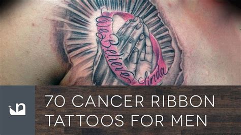 Male breast cancer tattoos designs