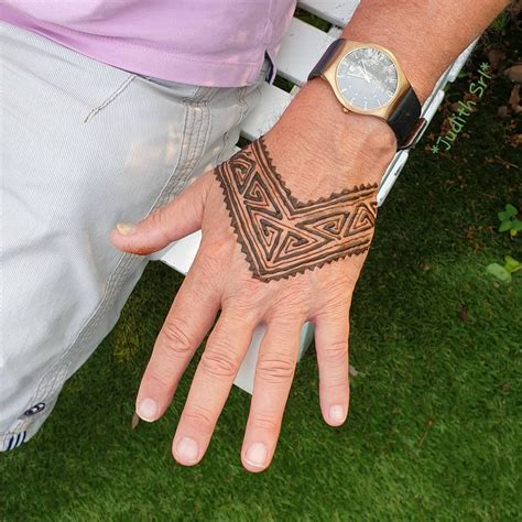 Male Henna Tattoos