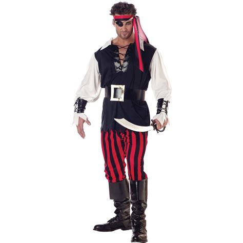 Male Pirate Costume Template