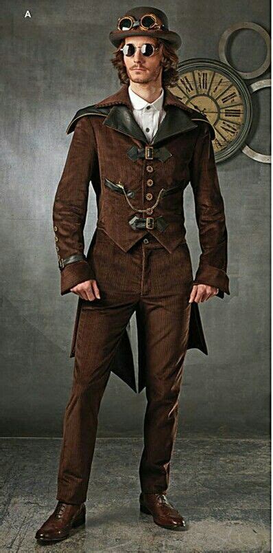 Male Steampunk Costume Template