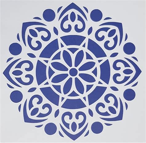 Mandala Circle Stencil