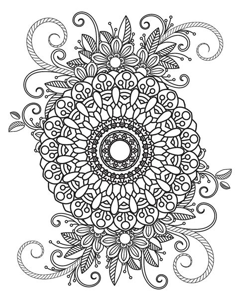 Benefits of Mandala Coloring Pages