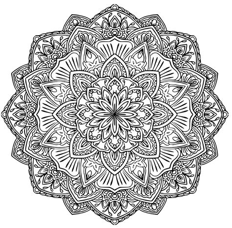 Mandala Coloring Pages PDF