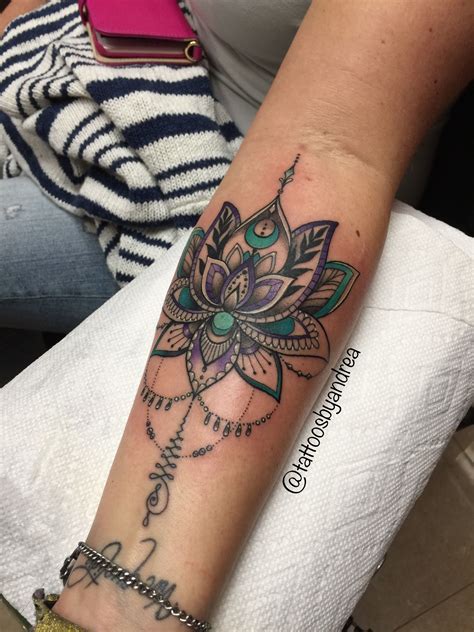 Mandala lotus flower tattoo aftercare