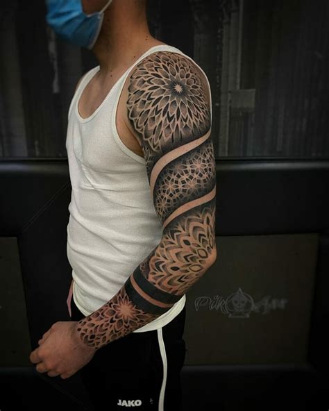 Mandala Tattoo Sleeve Design