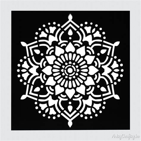 Mandala Stencil Designs