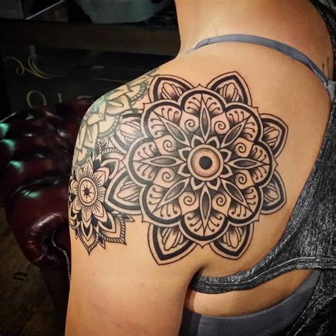 Mandala tattoo for spiritual growth