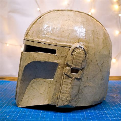 Mandalorian helmet template design