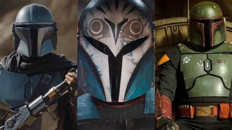 Mandalorian helmet variants