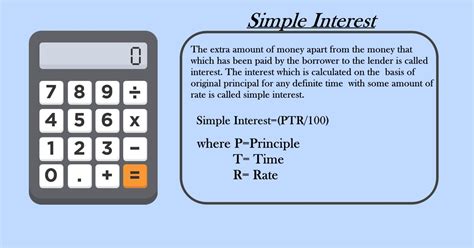 Manual Simple Interest Calculator