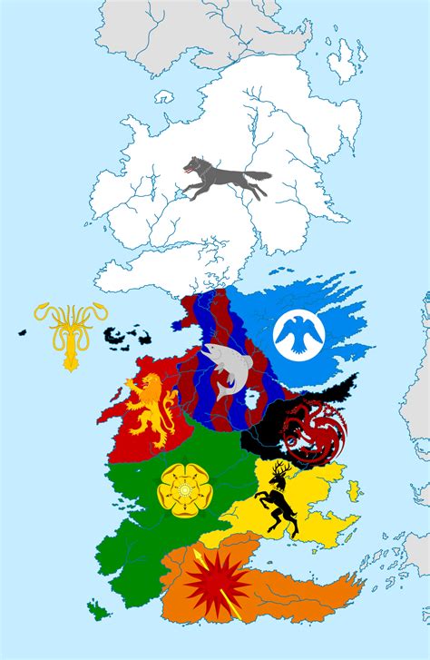 Map of the Seven Kingdoms