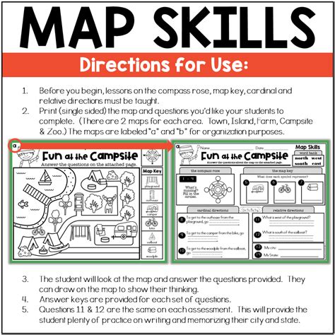 Enhancing map skills through quizzing