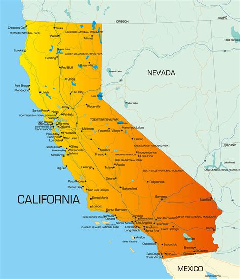 Mapa de California