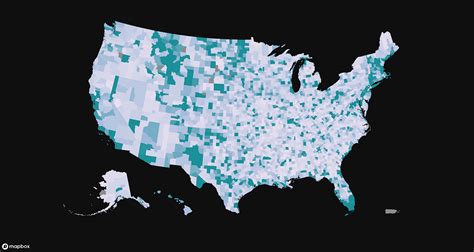 Large US Map with Capitals from Mapbox