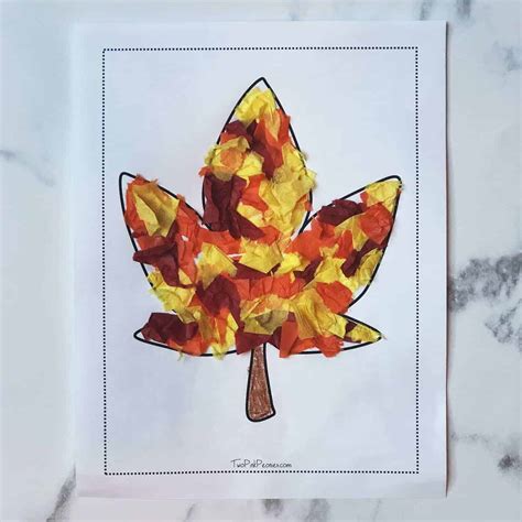 Maple Leaf Crafts Example