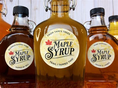 Maple Syrup Label 5