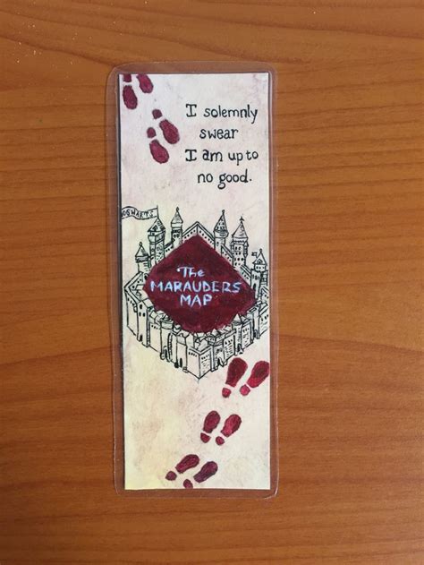 Marauder's Map Bookmark