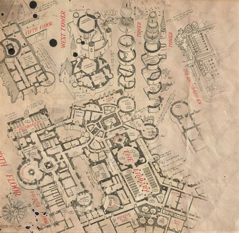 Marauders Map Details