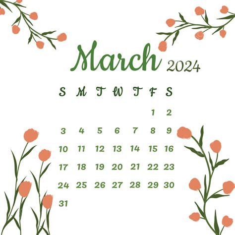 March calendar