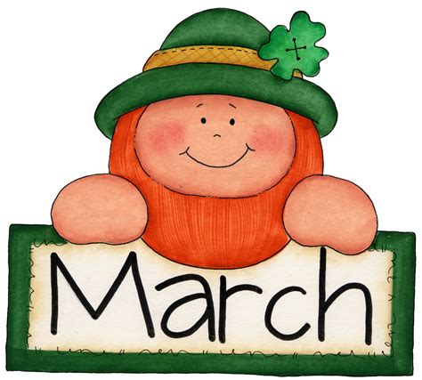 March clipart image