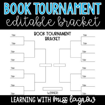 March Madness Book Bracket Template Generator Image 3