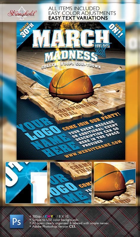 March Madness Office Pool Template