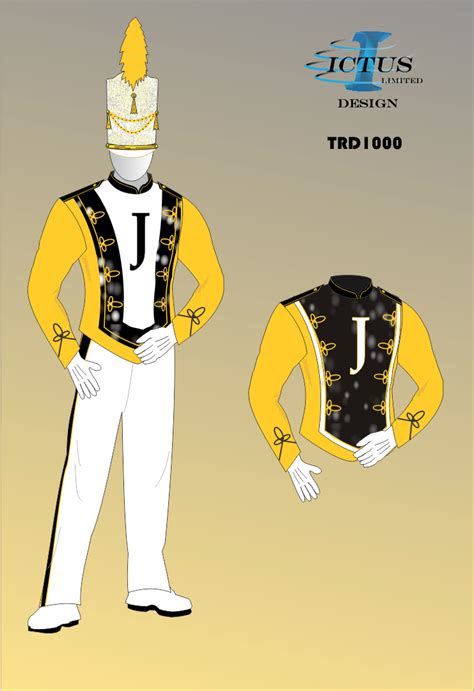 Marching Band Uniform Template 2