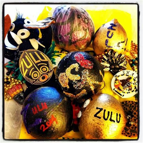 Mardi Gras Coconuts