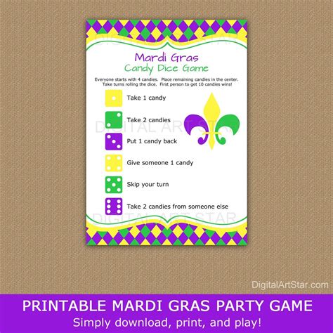 Mardi Gras-themed Games and Activities