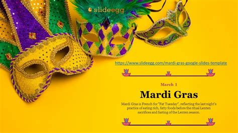 Create a Mardi Gras-themed Presentation