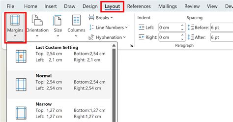 Margin setting for printable vinyl