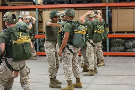 Marine Airborne in Training