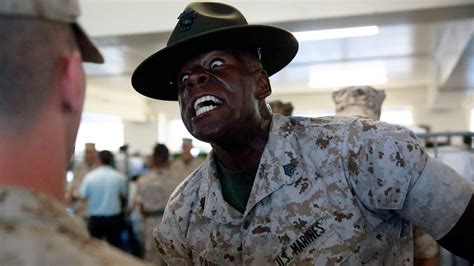 Marine boot camp exercise