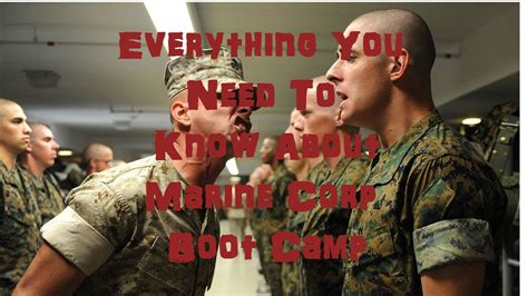 Marine Boot Camp Expectations